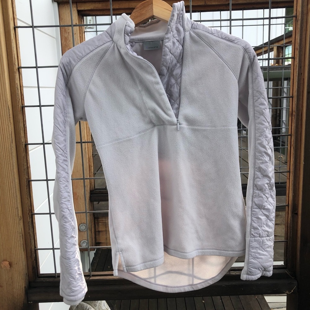 Fluffy Athleta quarter zip